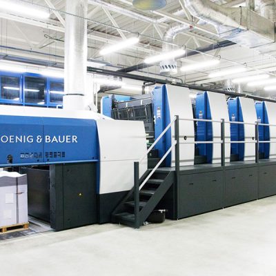 KBA UV 8+1 Printing Press