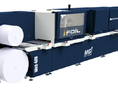 Konica Minolta Launches JETvarnish 3D Web 400 Digital Embellishment Press for Labels